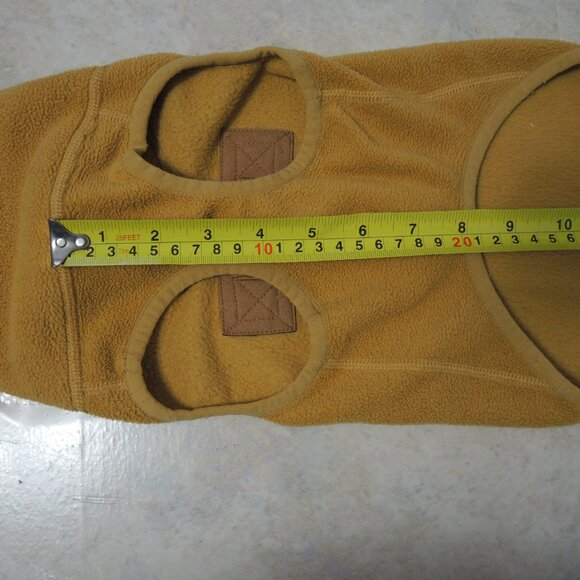 Cozy Tan Dog Fleece Jacket - Picture 7 of 12